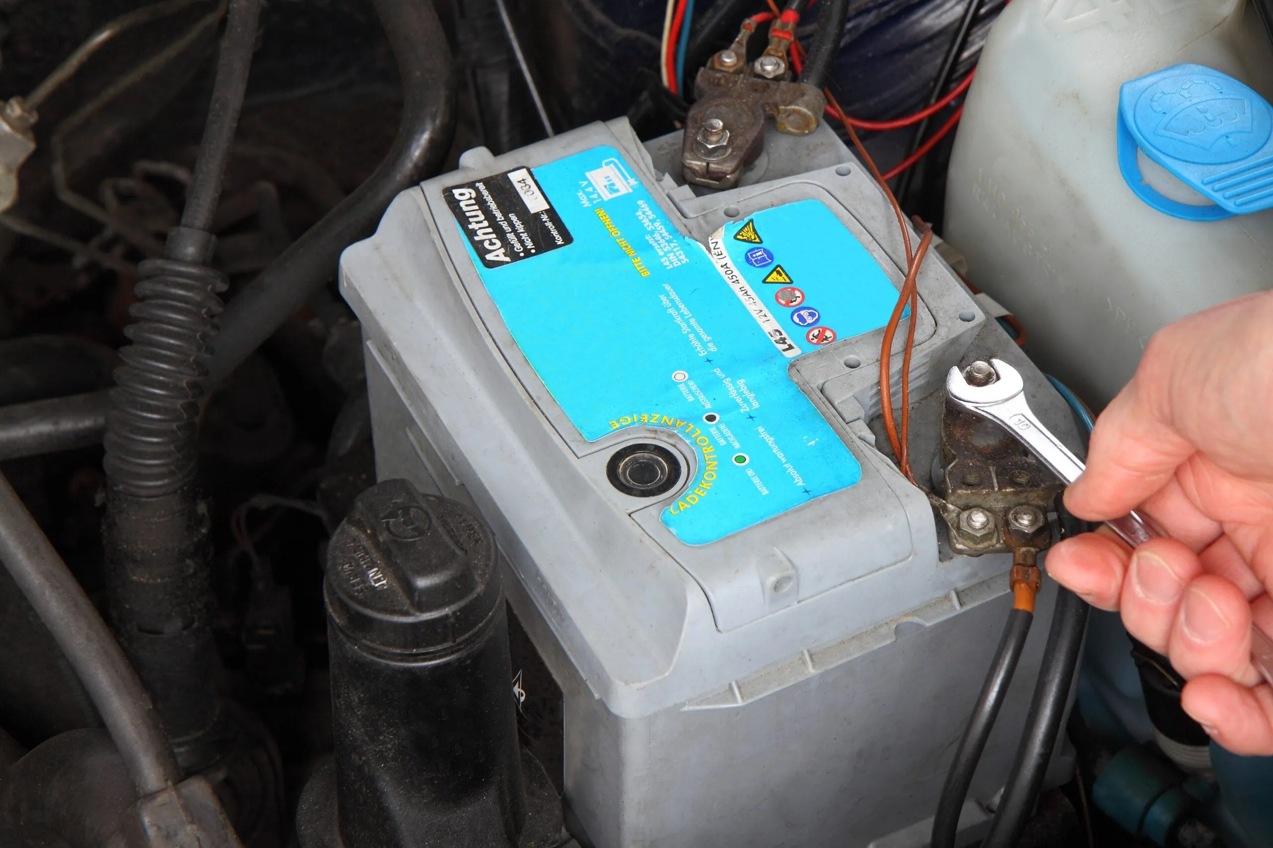 Autobatterie muss zum Fahrzeugtyp passen