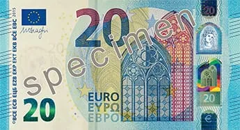 Acht kuriose Fakten zum neuen 20-Euro-Schein