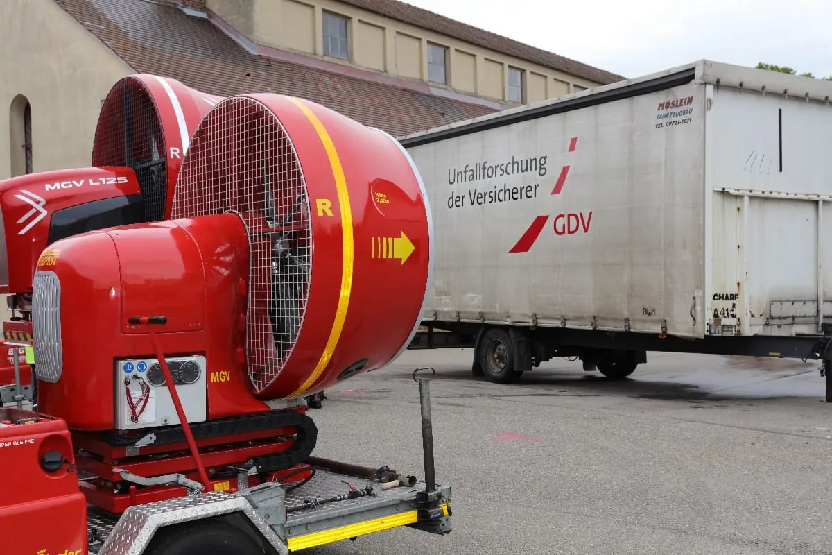 Fahrverbot für Leicht-Lkw bei Sturmtief?