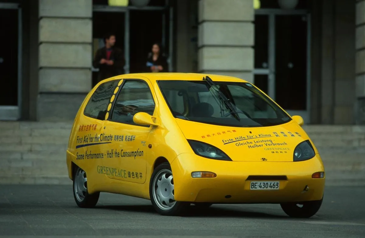 Erstes Drei-Liter-Auto "Smile" fährt ins Deutsche Museum