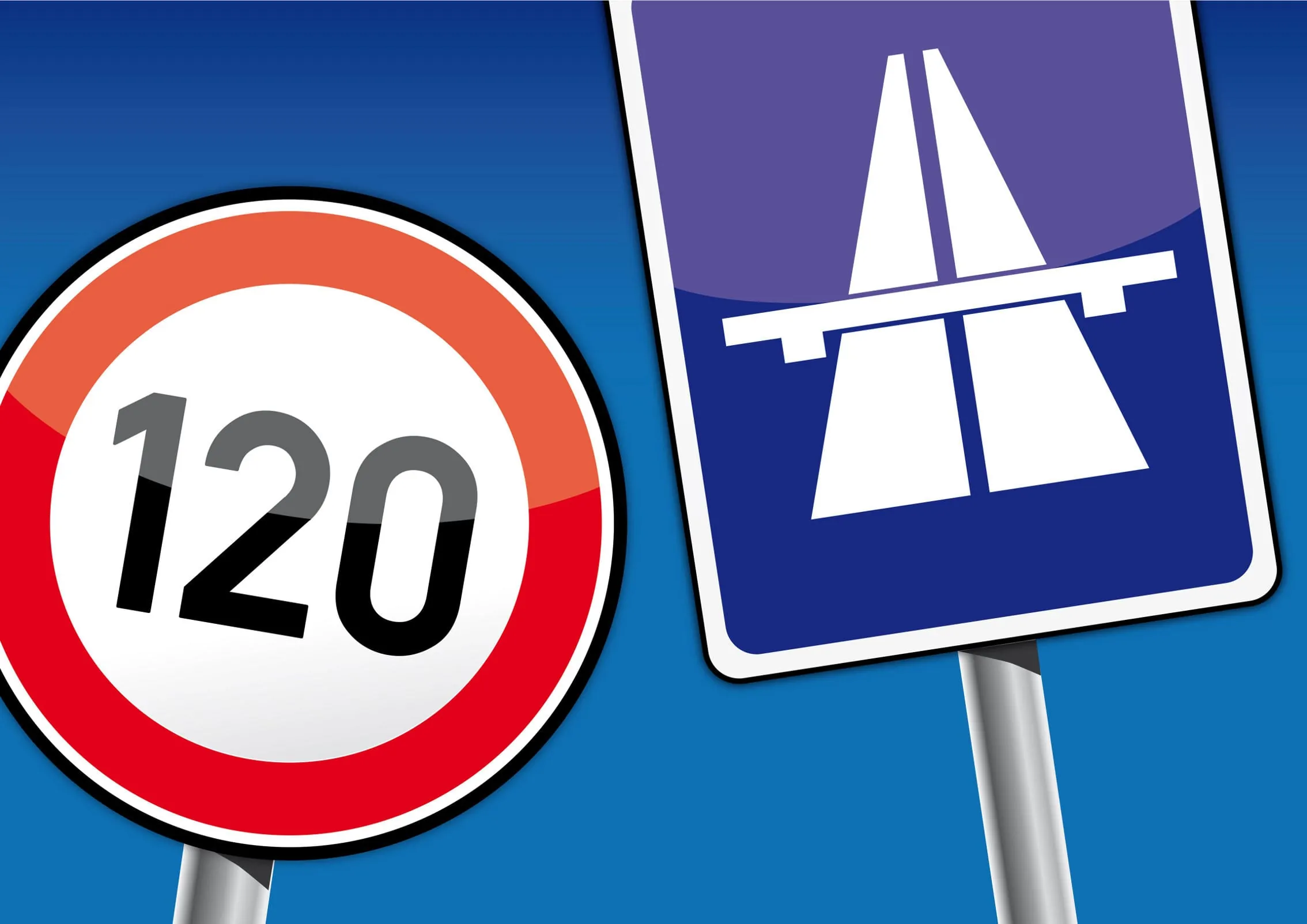 Tempolimit auf Autobahnen