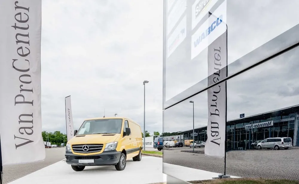 Mercedes-Benz-Betriebe werden Van Pro Center