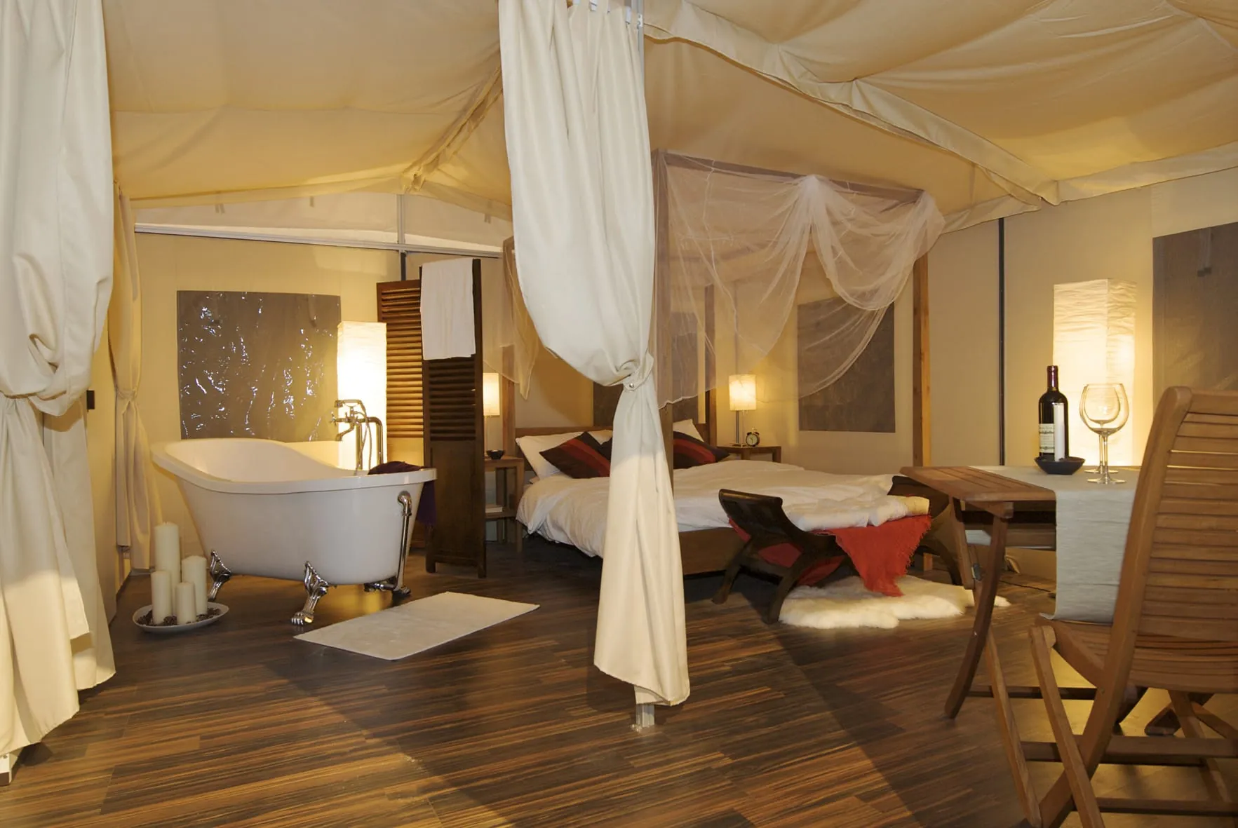 Aus Camping wird Glamping