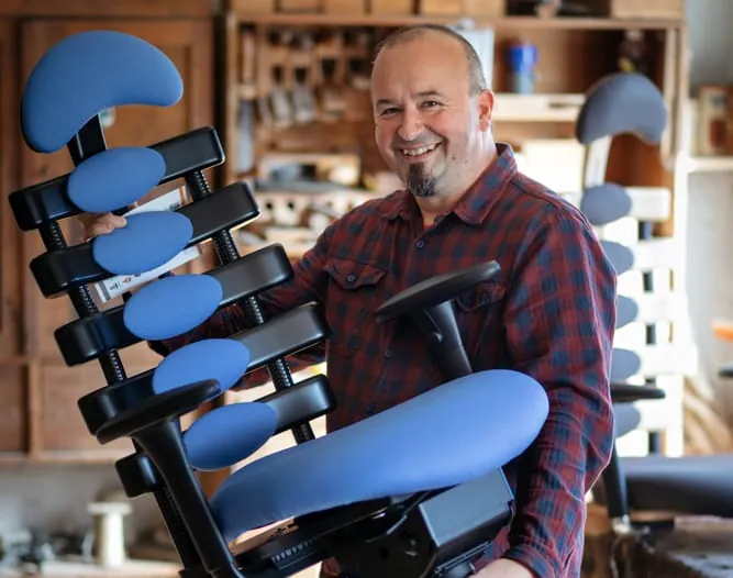 Sitzen ohne Schmerzen