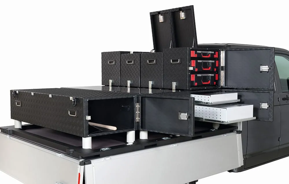 Pritsche wird zum Containerschiff