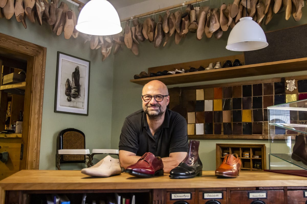 Alexander Preiß kreiert Schuhe für die Ewigkeit