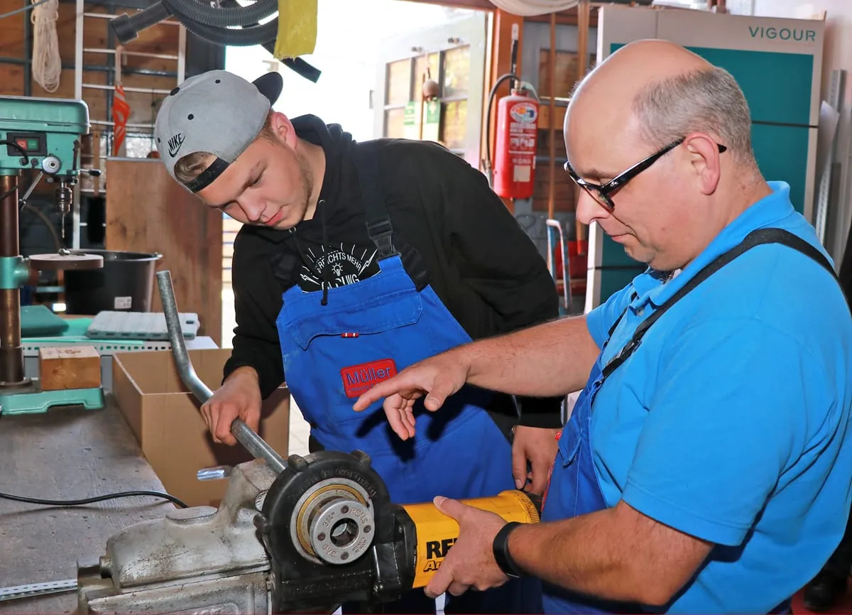 Der ideale Azubi für Müller-Heizung und Sanitär