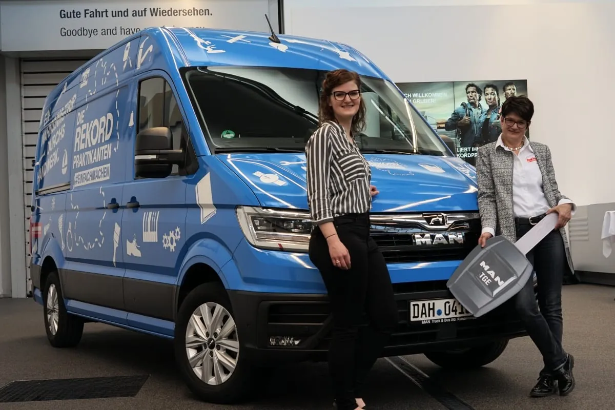 MAN-Transporter bleibt dem Handwerk treu