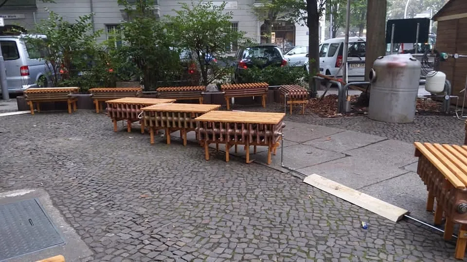 Sitzen auf der Heizung: Eine Gastro-Lösung für den Corona-Winter?