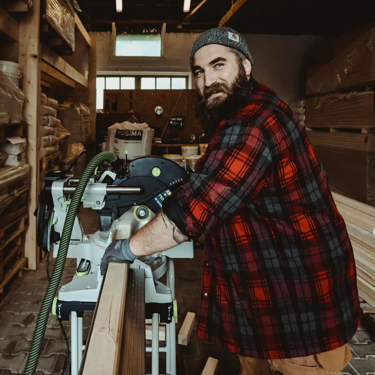 Wie ein Bauprofi Instagram als Werbekanal nutzt