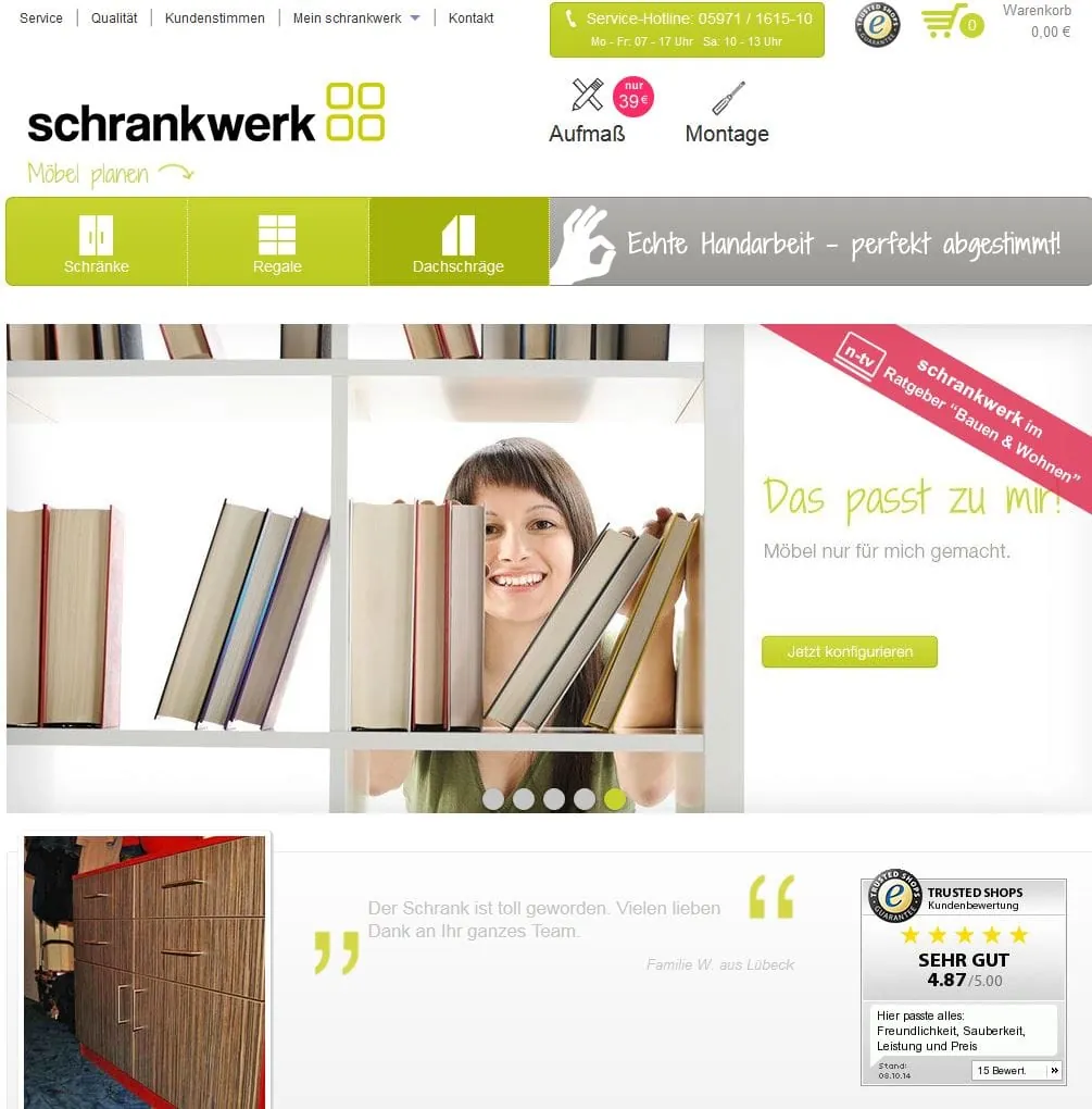 Wie ein Online-Shop im Handwerk funktioniert