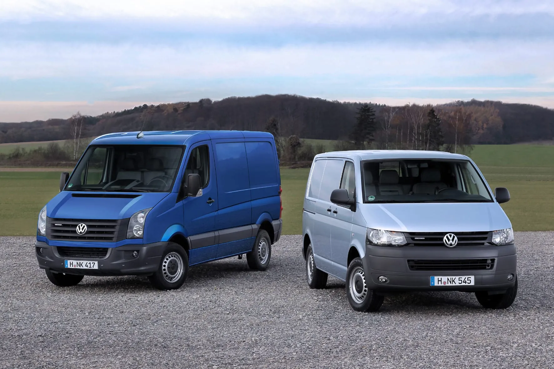 T5 und Crafter als sparsame BlueMotion-Modelle