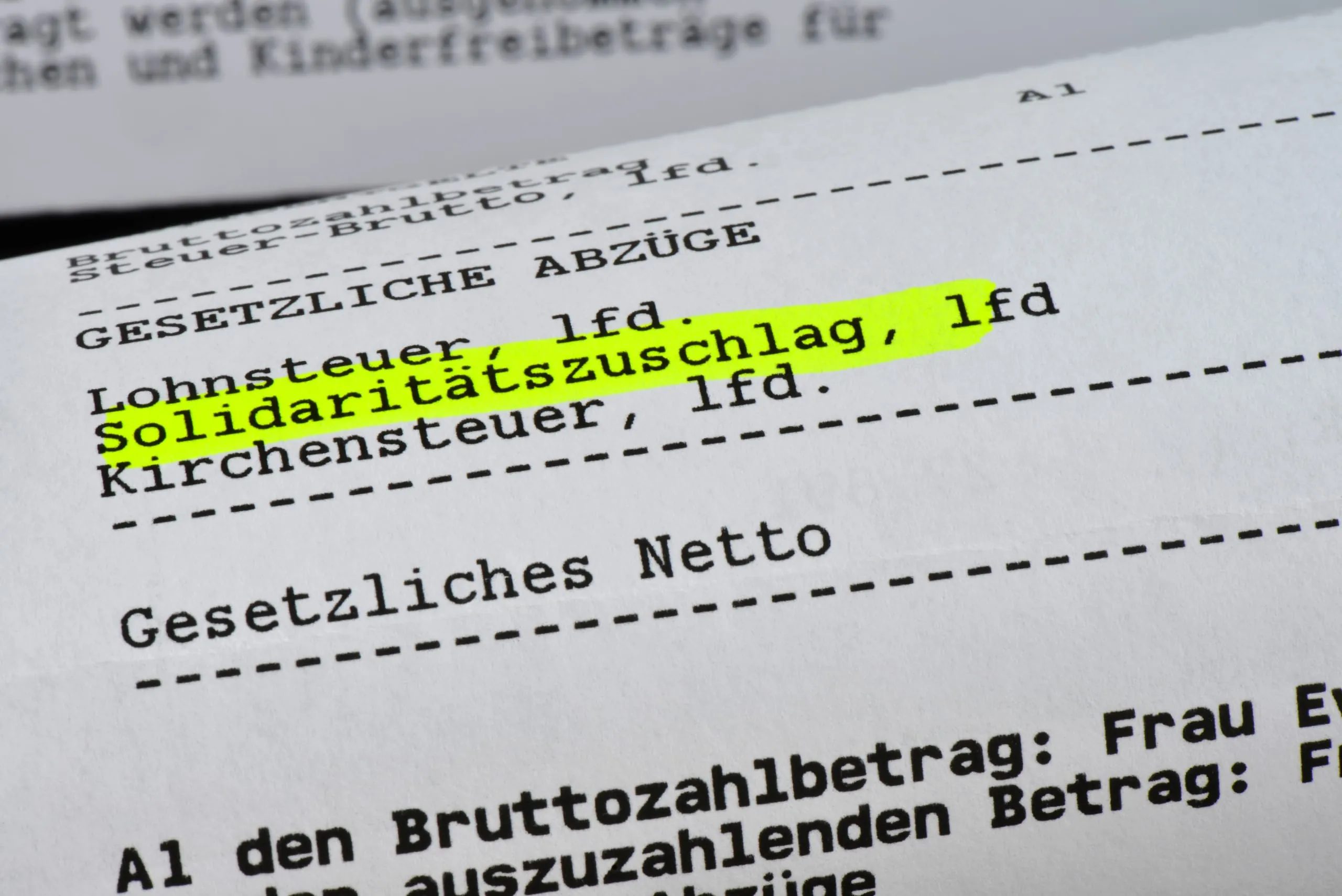 Solidaritätszuschlag 2021: Wann er wegfällt und wann nicht