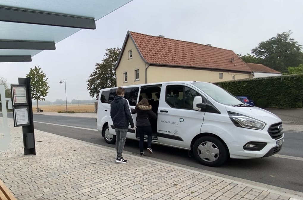 Azubi-Shuttle im Rhön-Grabfeld-Kreis