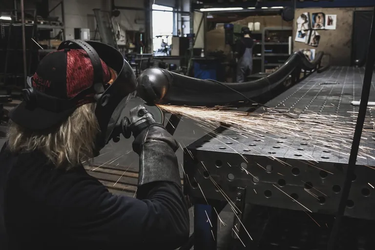 Schneestern Schweißen