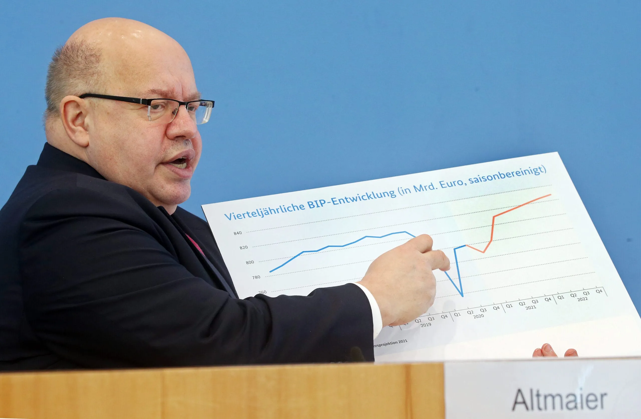 Corona-Krise: Altmaier sieht Trendwende noch in diesem Jahr