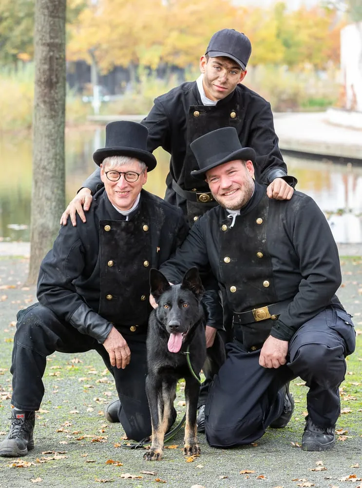 Berliner Schornsteinfeger sorgen für tierisches Glück