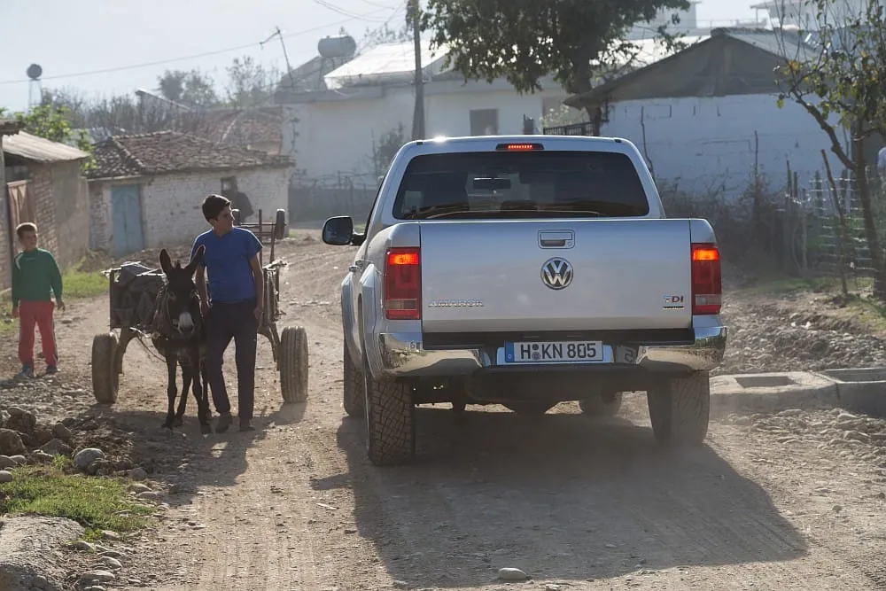 Albanien mit dem Amarok