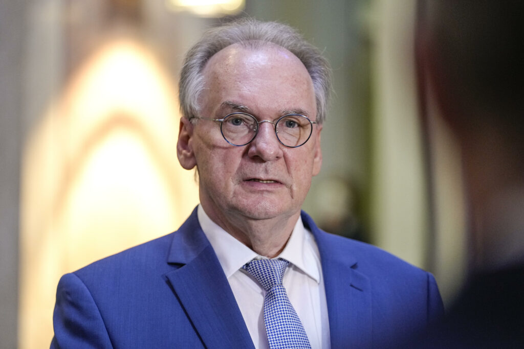 Ministerpraesident Reiner Haseloff (CDU) von Sachsen-Anhalt