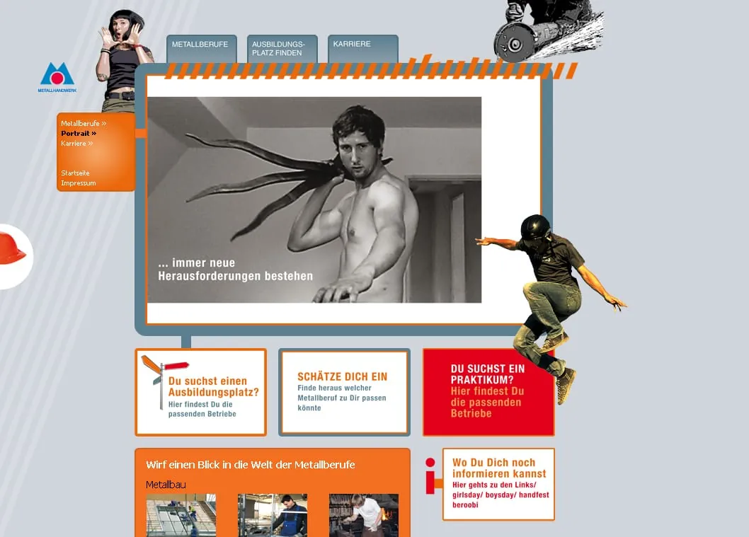 Neue Nachwuchswebsite ist online