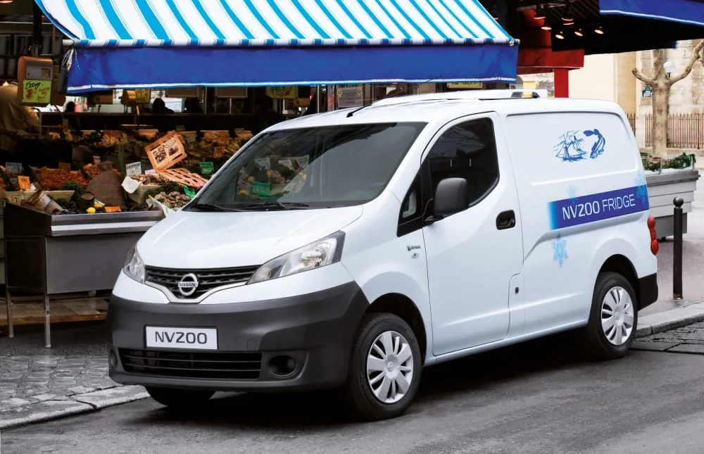 NV 200 jetzt auch für den Frischedienst und mit Doppelkabine