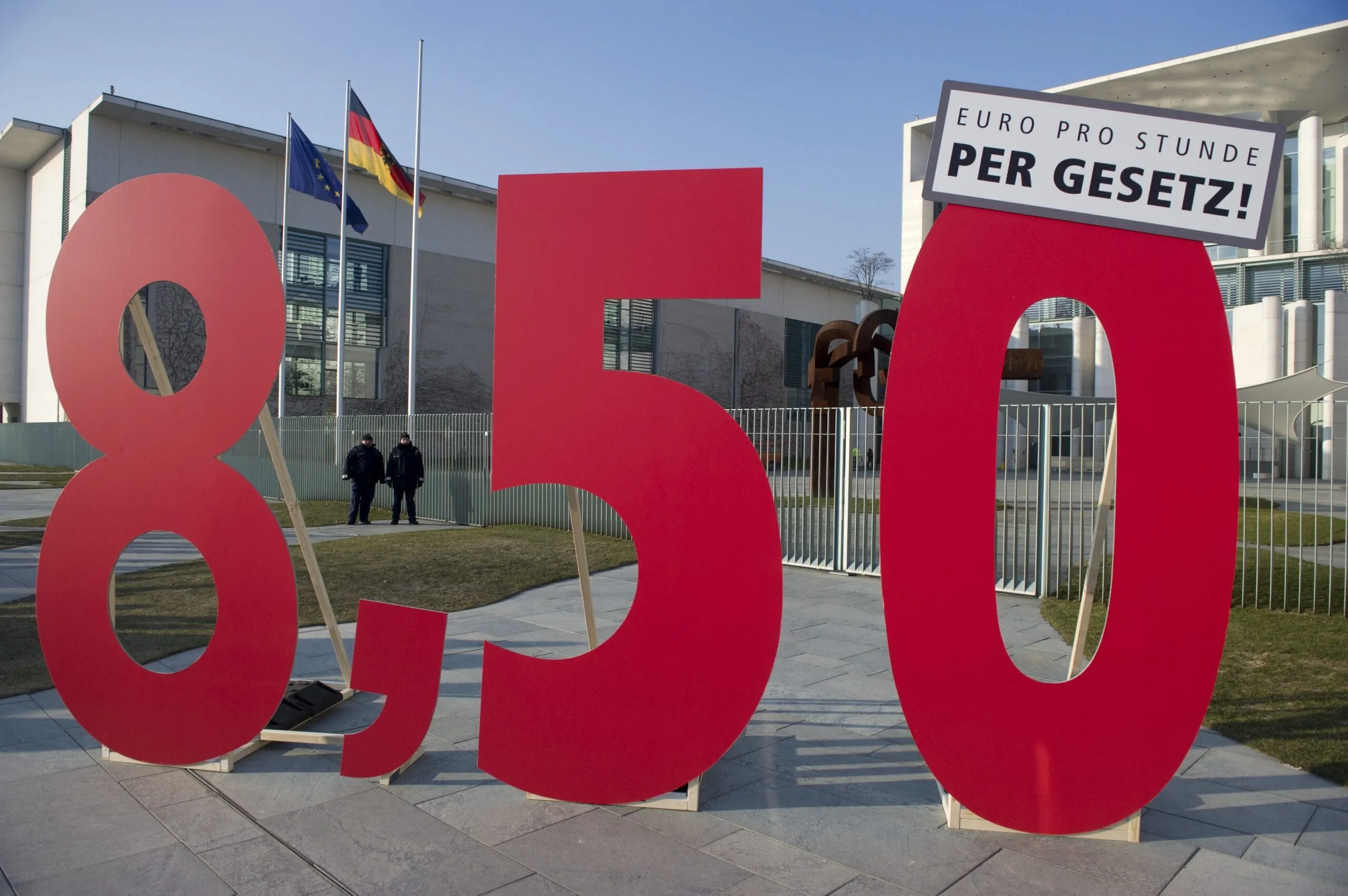 Mindestens 8,50 Euro für alle Arbeitnehmer