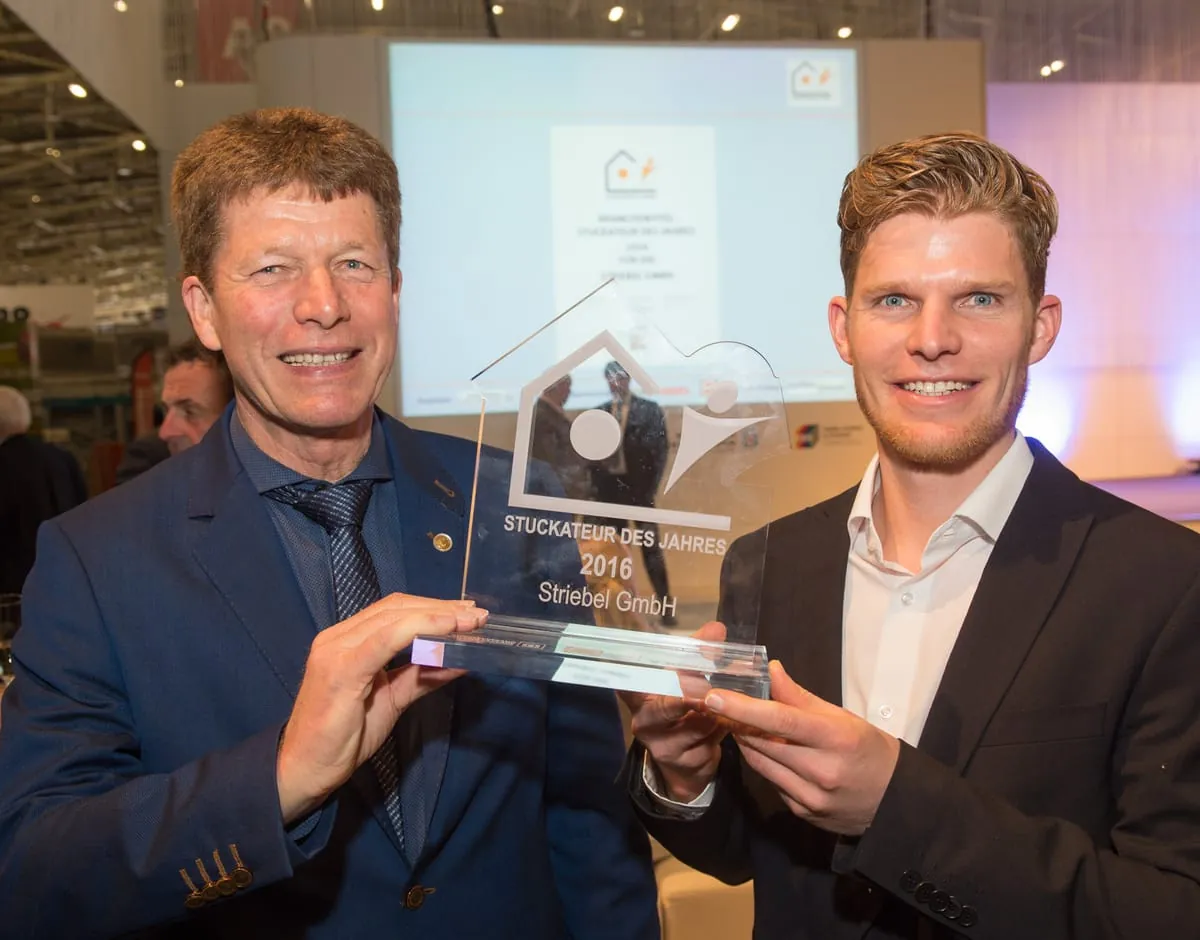 Stuckateur des Jahres ausgezeichnet