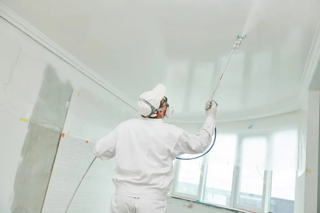 Titandioxid ist in vielen Farben und Lacken enthalten.