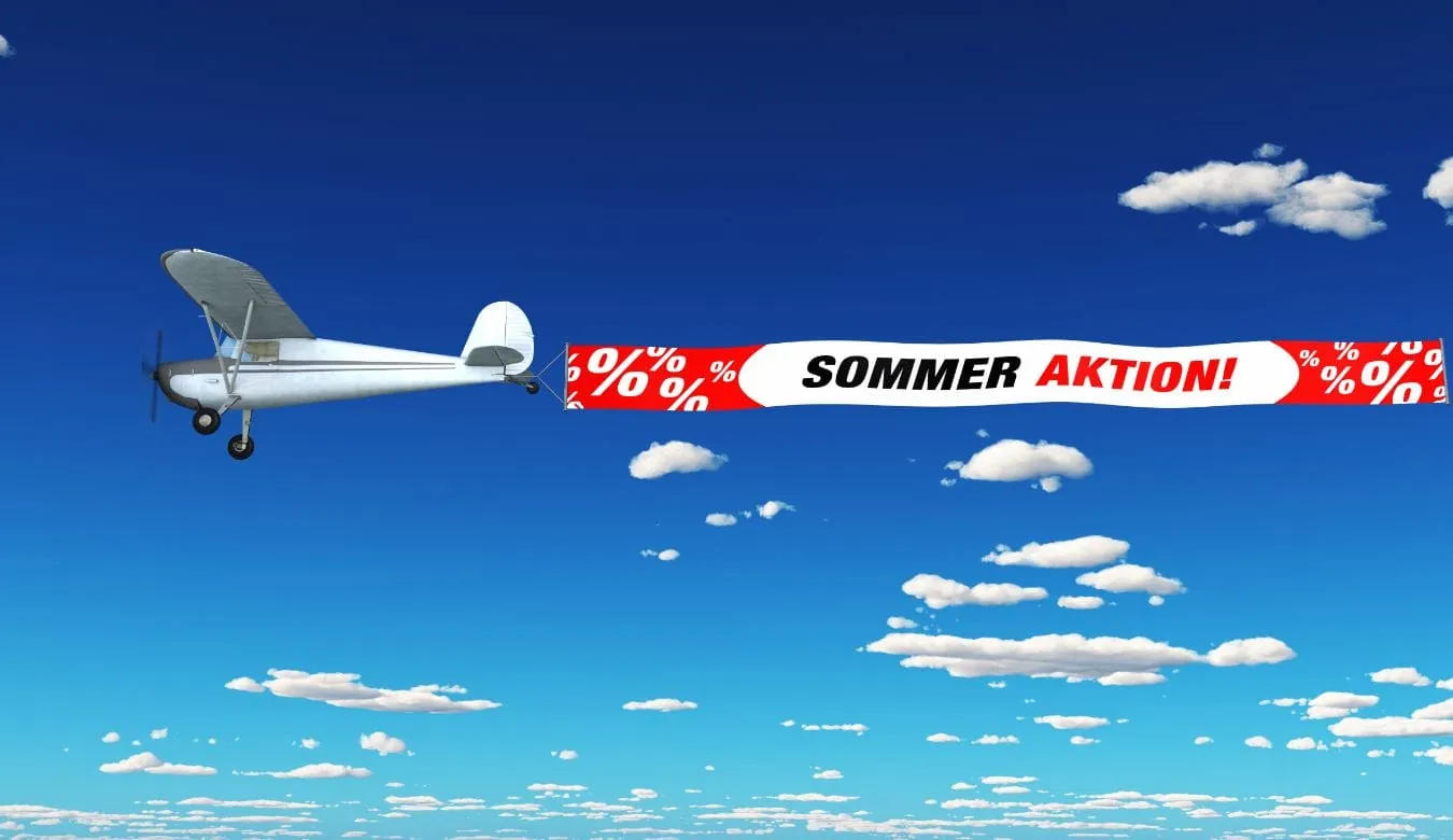 Auch im Sommer lohnt sich Werbung