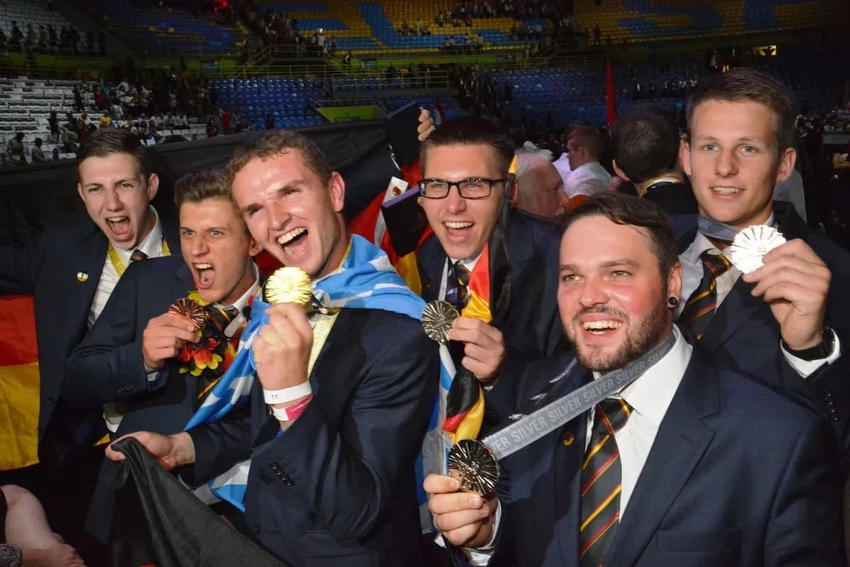 WorldSkills: Zwei Handwerker schnappen sich Gold!