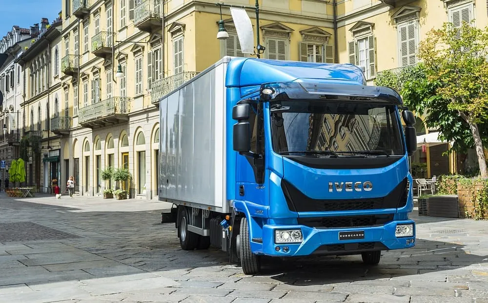 Erste Testfahrt im neuen Iveco Eurocargo