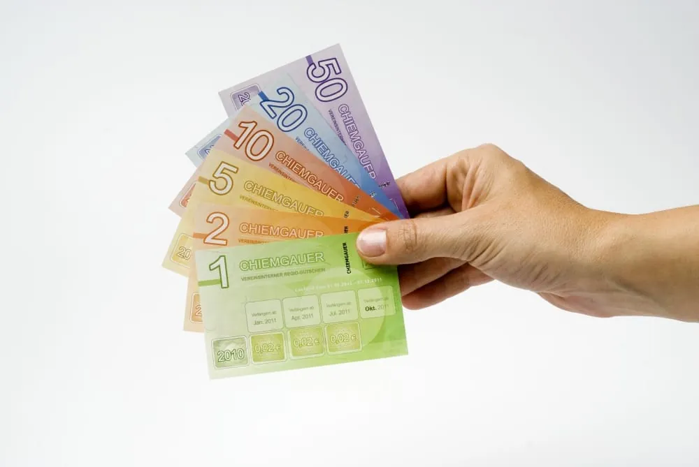 Zahlungsmittel ohne Zinsen