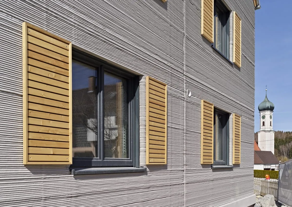 Mehrfamilienhaus aus dem 3D-Drucker
