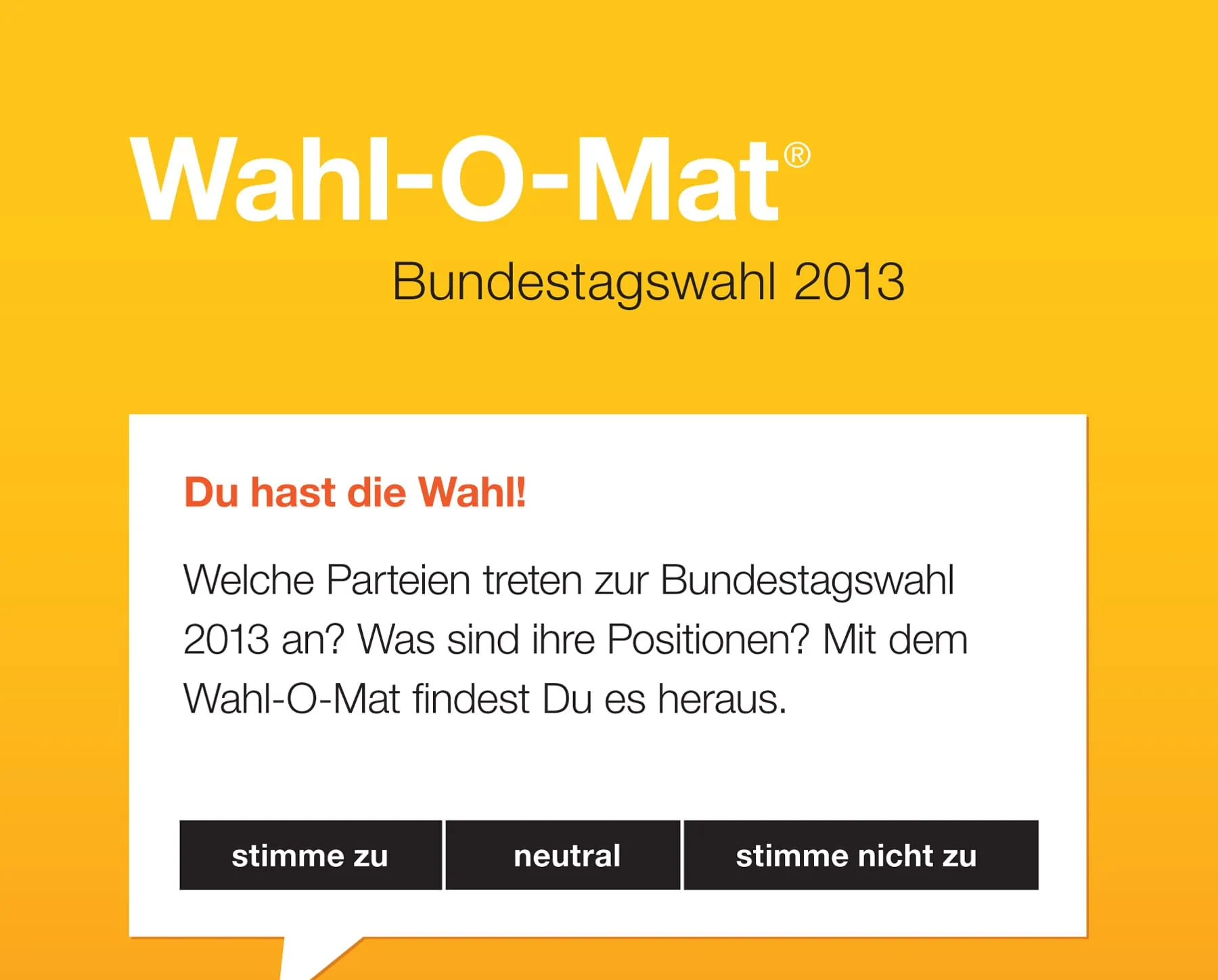 Wahl-O-Mat: Welche Partei zu Ihnen passt