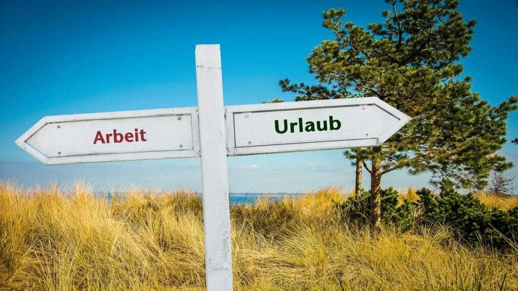 Jahresurlaub Planungen für Arbeitnehmer