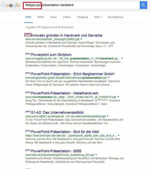 TIPPS ZUR SUCHE BEI GOOGLE UND WIE DIE ERGEBNISSE MIT IHRER SUCHE visual data 7