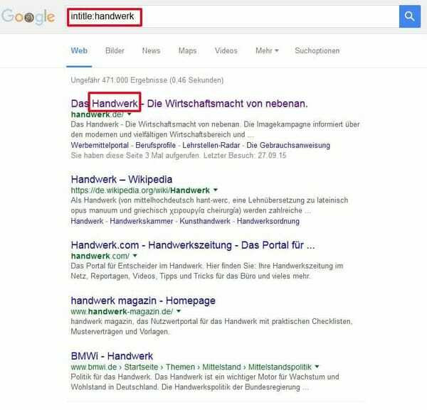 Richtig googeln: Wichtige Tipps für die …