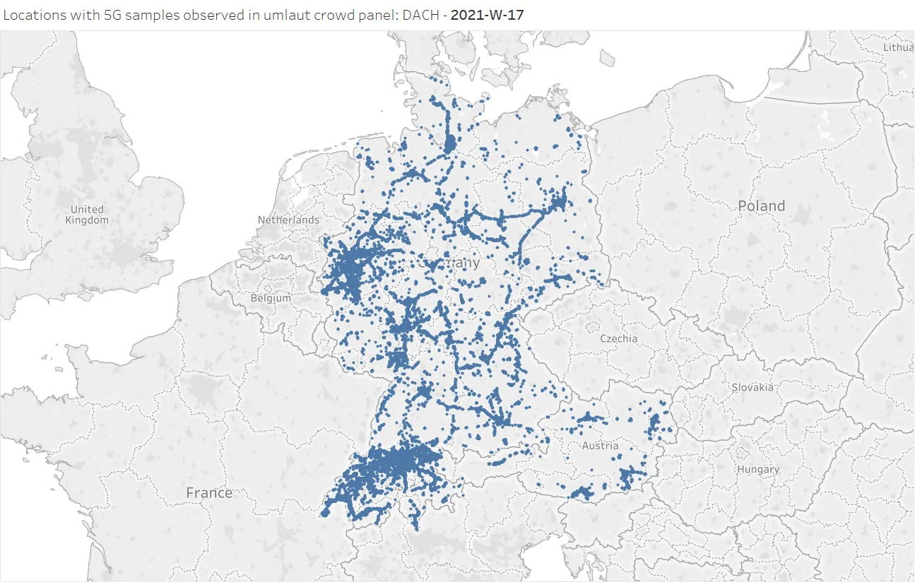 Deutschland holt auf beim 5G-Ausbau auf