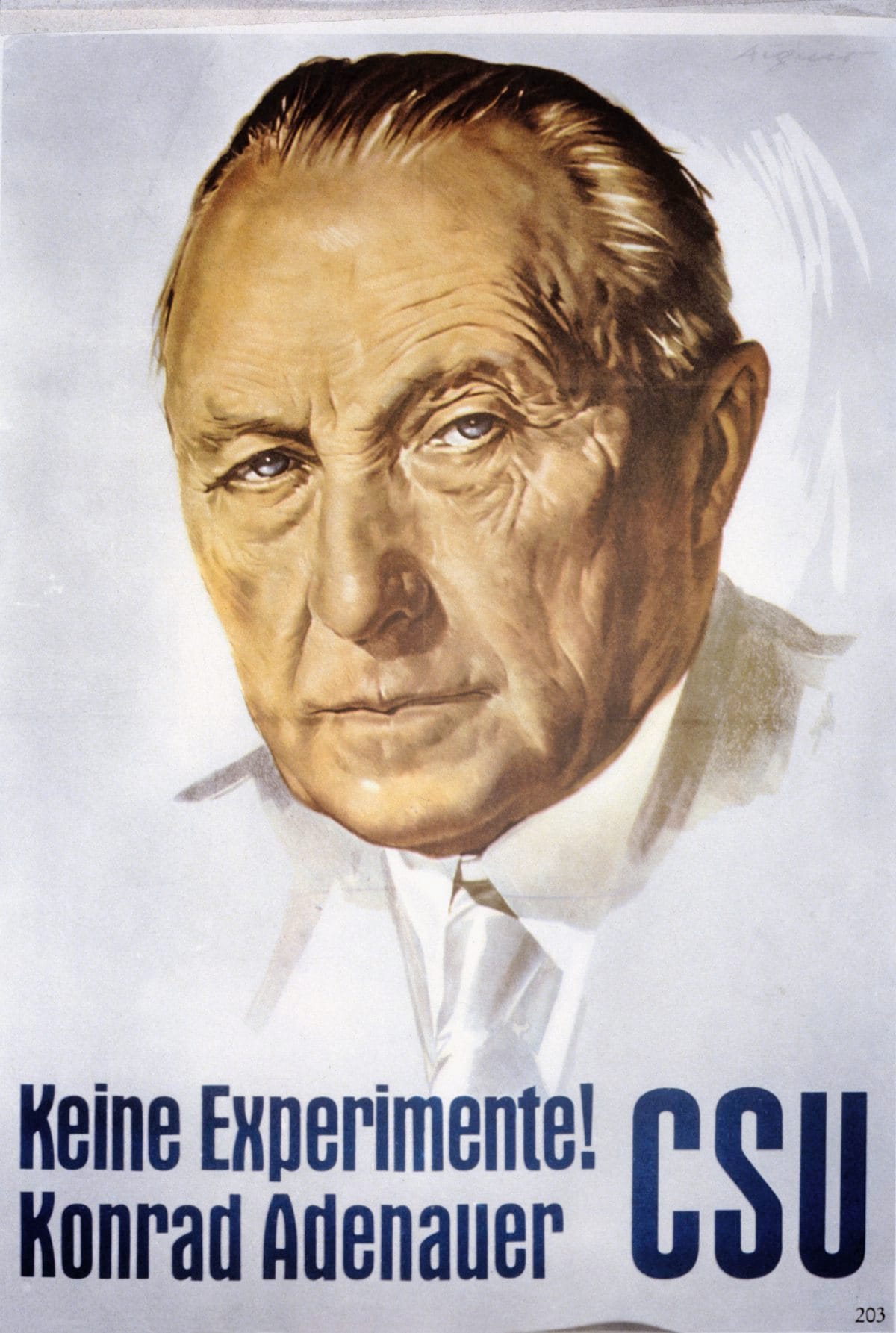 Konrad Adenauer 1957