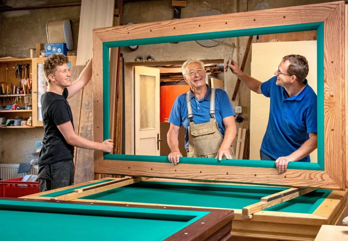 Billard in Handwerksqualität