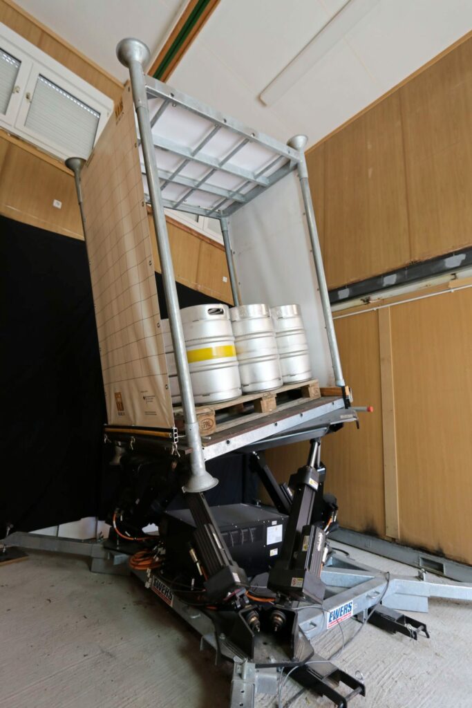 Ladungssicherung beim Biertransport