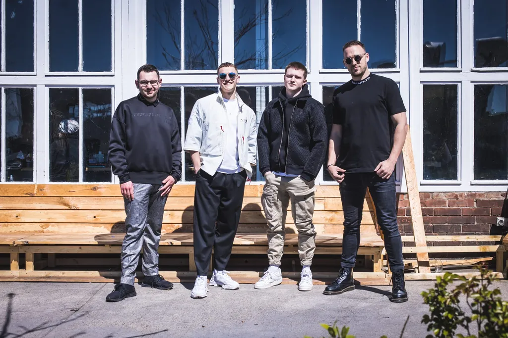 Felix Flechtner, Sebastian Oertel, Nicolas Greiner, Florian Lickteig