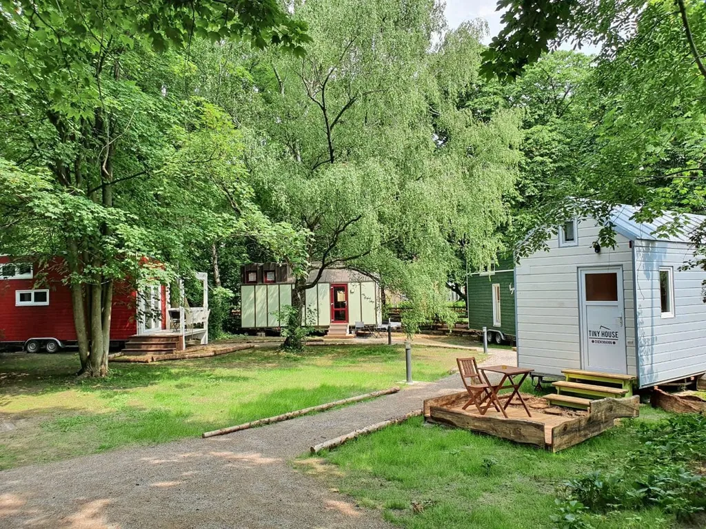 Tiny House Hotel am Kanal in Hamm