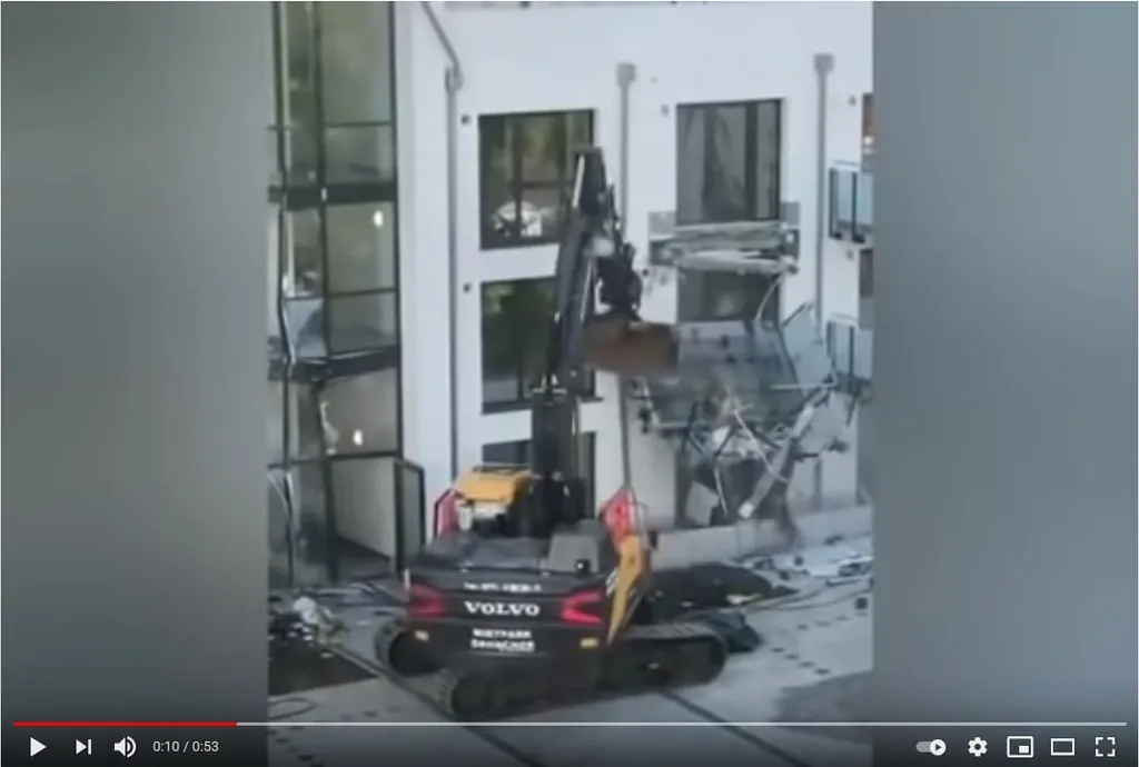 Spendenaktion Baggerfahrer