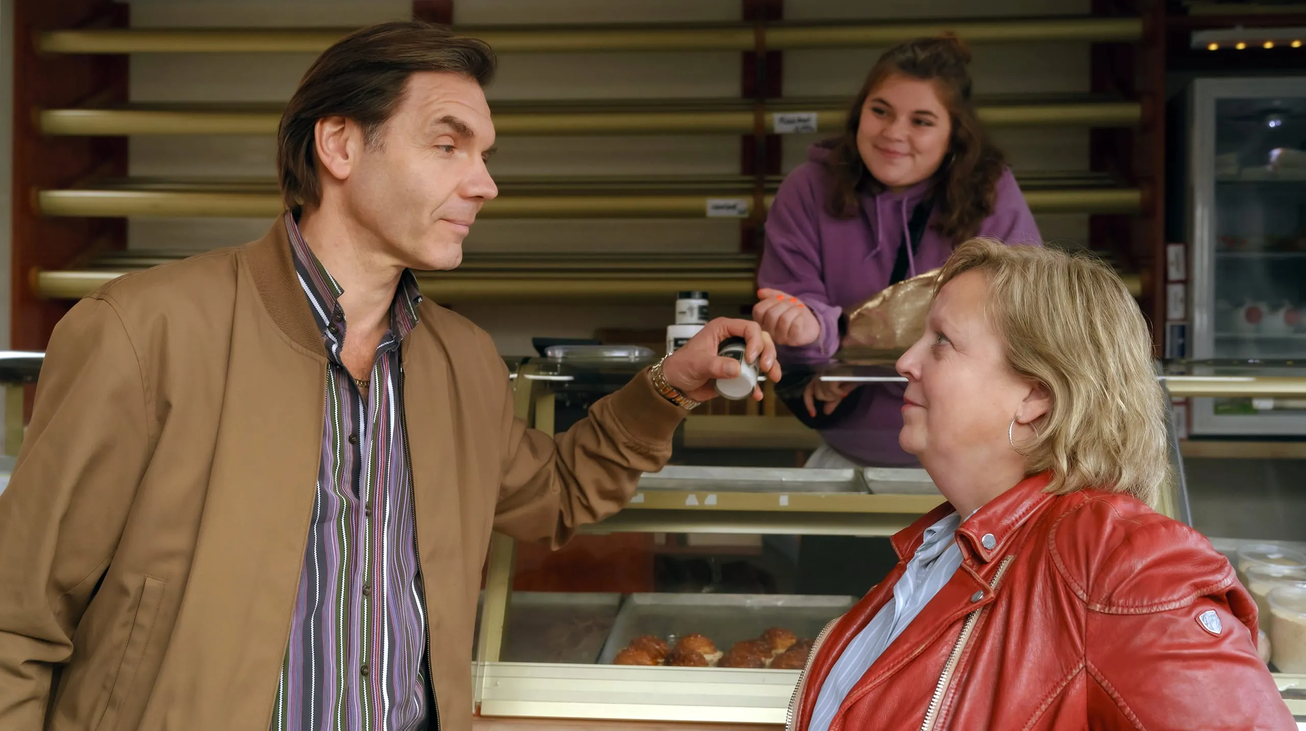 Szene aus ARD-Serie Tina mobil.