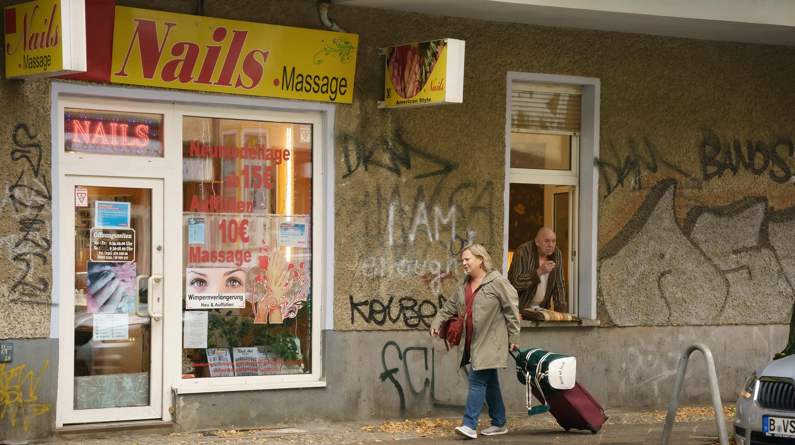 Szene aus der ARD-Serie Tina mobil.