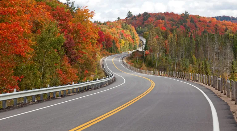 Herbstlaub in Kanada