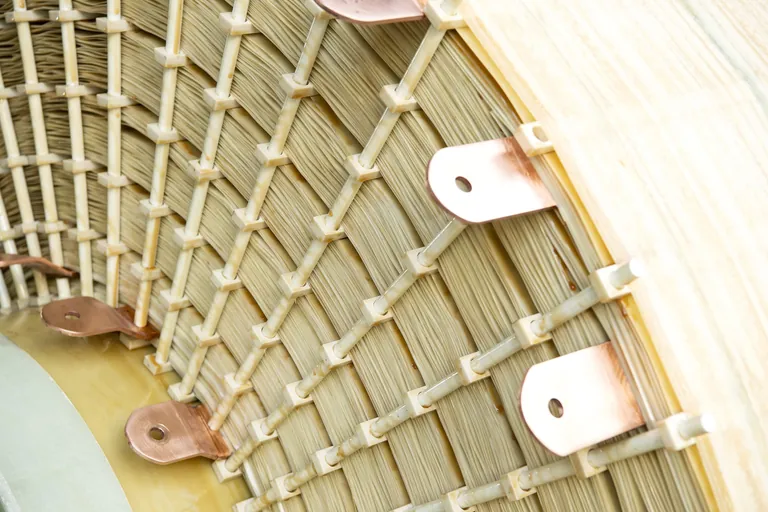 Kupferkontakte Spule