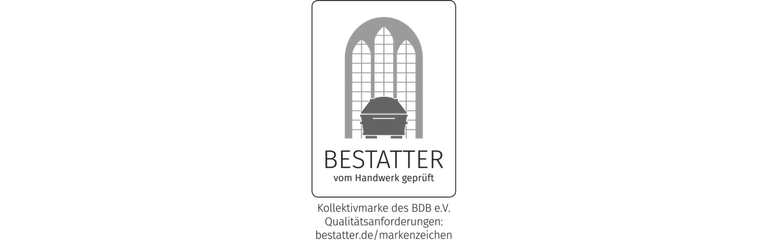 Markenzeichen der Bestatter