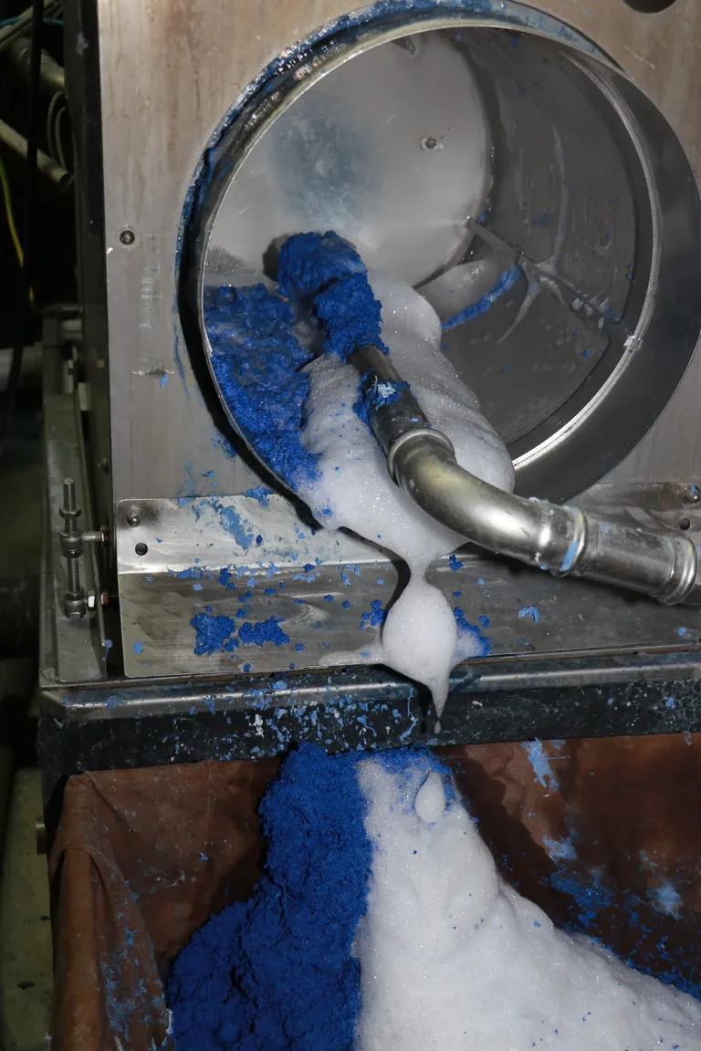 Trommelfilter in Aktion